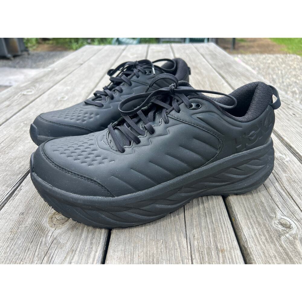 Hoka bondi SR slip resistant service industry medical field tennis shoes mens 11